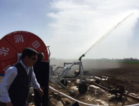 赵县卷盘式灌溉工程